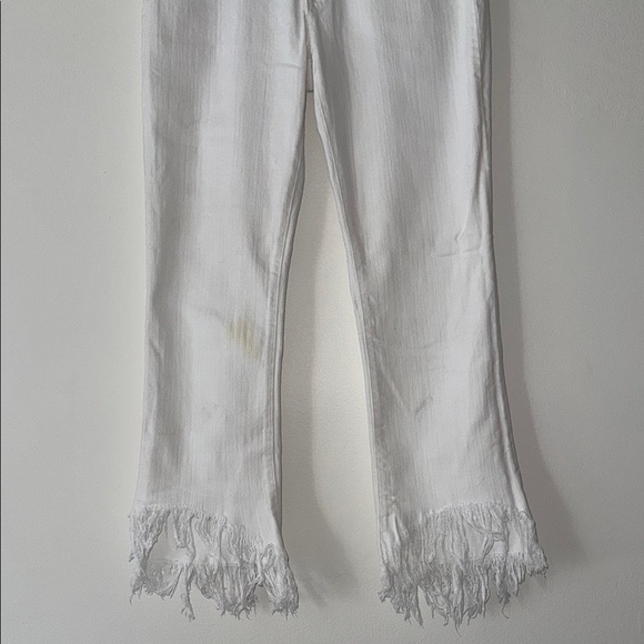 Pistola Women's White Frayed Hem Jeans - Size 28 - Picture 6 of 9